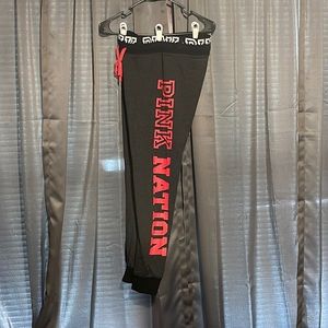 2 pair PINK Victoria’s Secret yoga pants